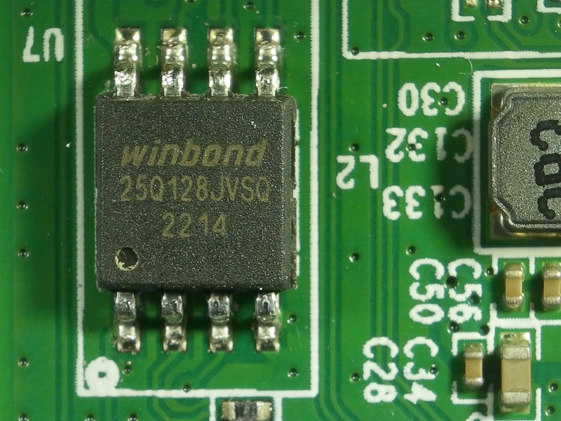 Nokia G-010G-T Winbond 25Q128 Flash memory